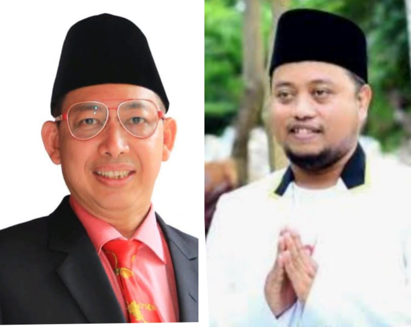 Drs Wong Cun Sen M.Pd.B dan Ir Syaiful Ramadhan Pimpinan DPRD Medan Sementara