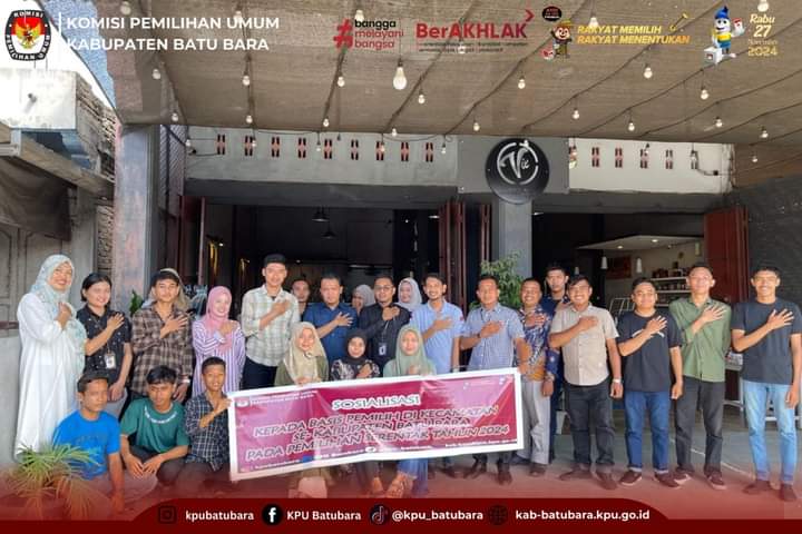 KPU Batu Bara Hadiri Kegiatan Sosialisasi Basis Pemilih di Kecamatan Talawi dan Sei Balai