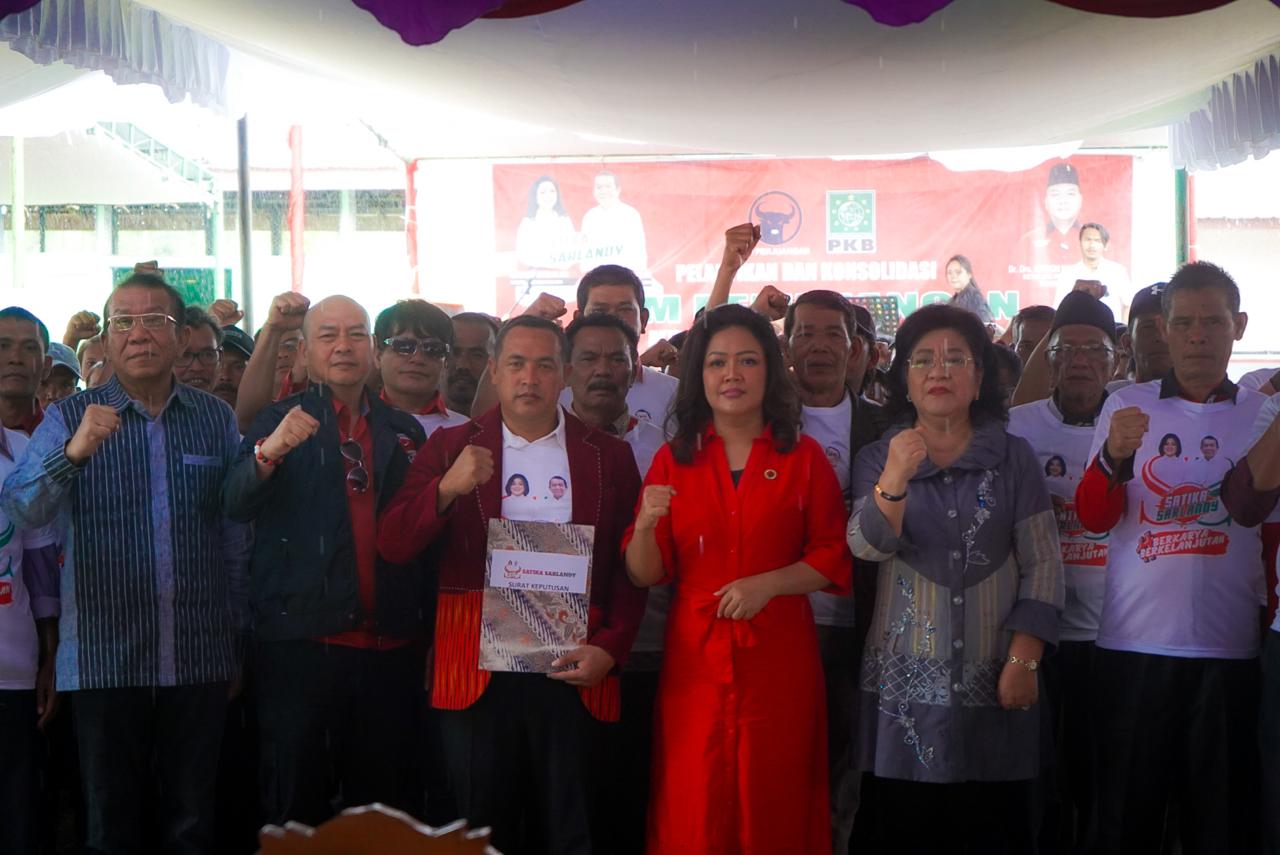 Dipimpin Satika-Sarlandy Pembangunan di Taput Akan Lebih Maju Dengan Visi Berdaya Saing, Berkarakter, Berkeadilan dan Makmur