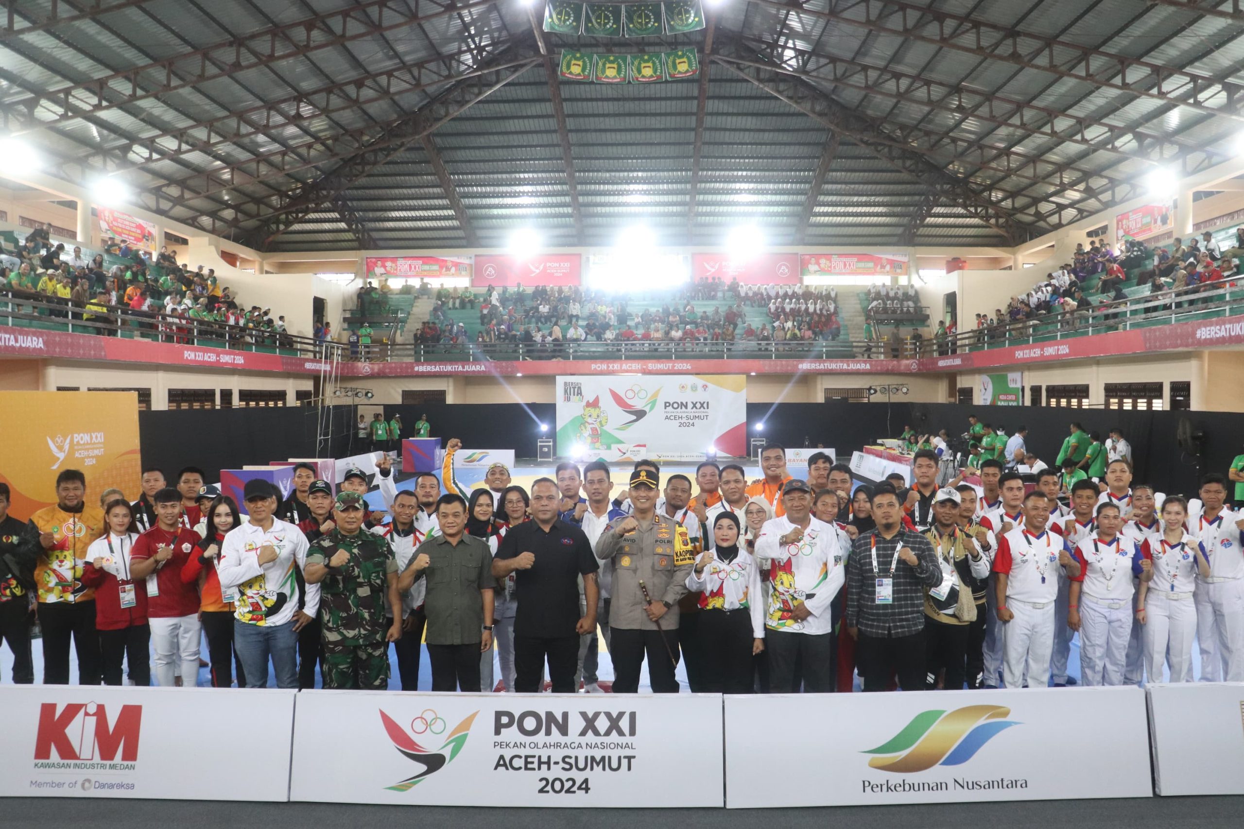 Kapolres Langkat Hadiri Pembukaan Cabor Sambo PON XXI Aceh-Sumut