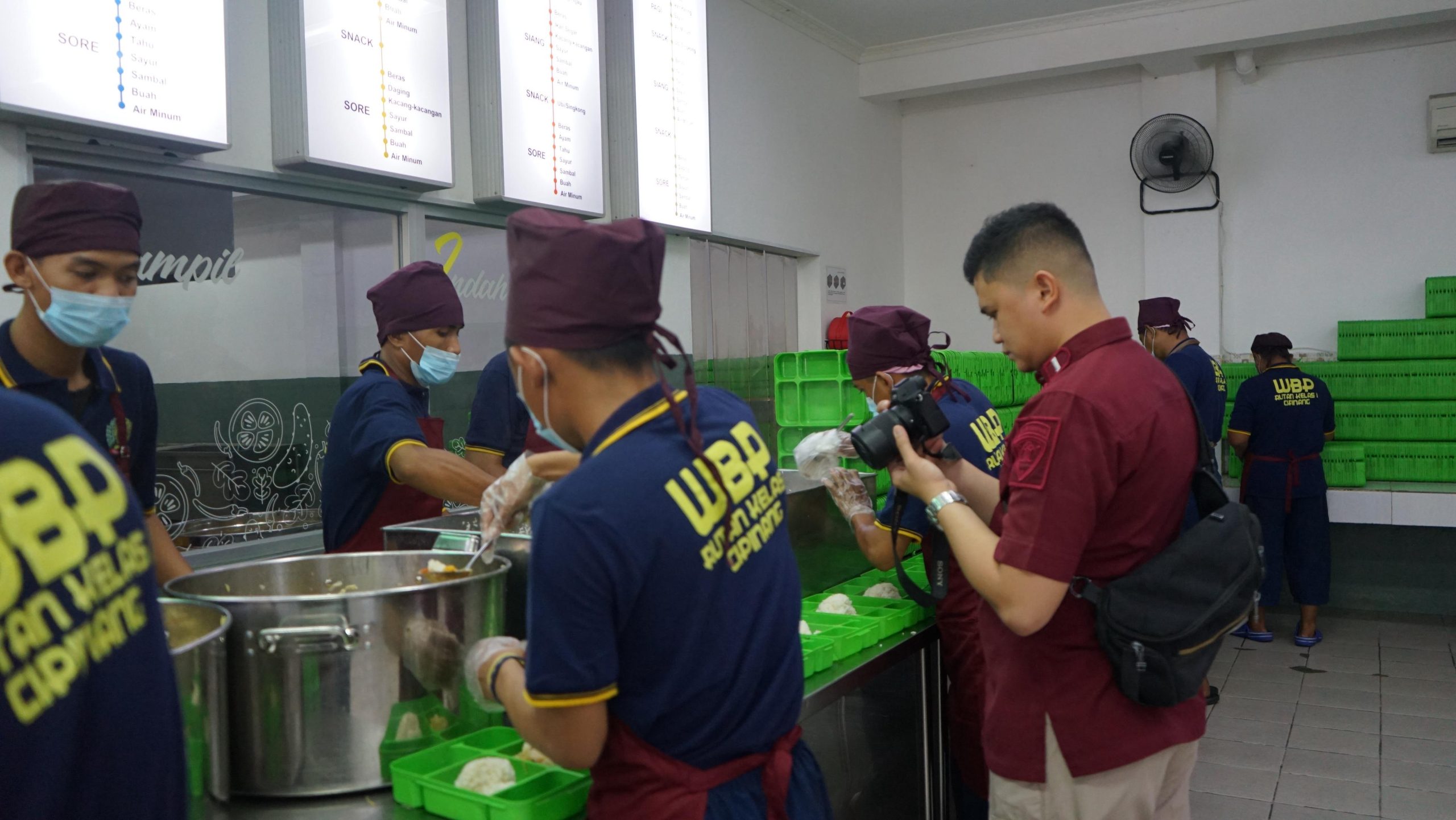Tingkatkan Pelayanan Makanan Berkualitas, Dapur Sehati Rutan Cipinang Jadi Pusat Studi Tiru Bagi Lapas dan Rutan Medan