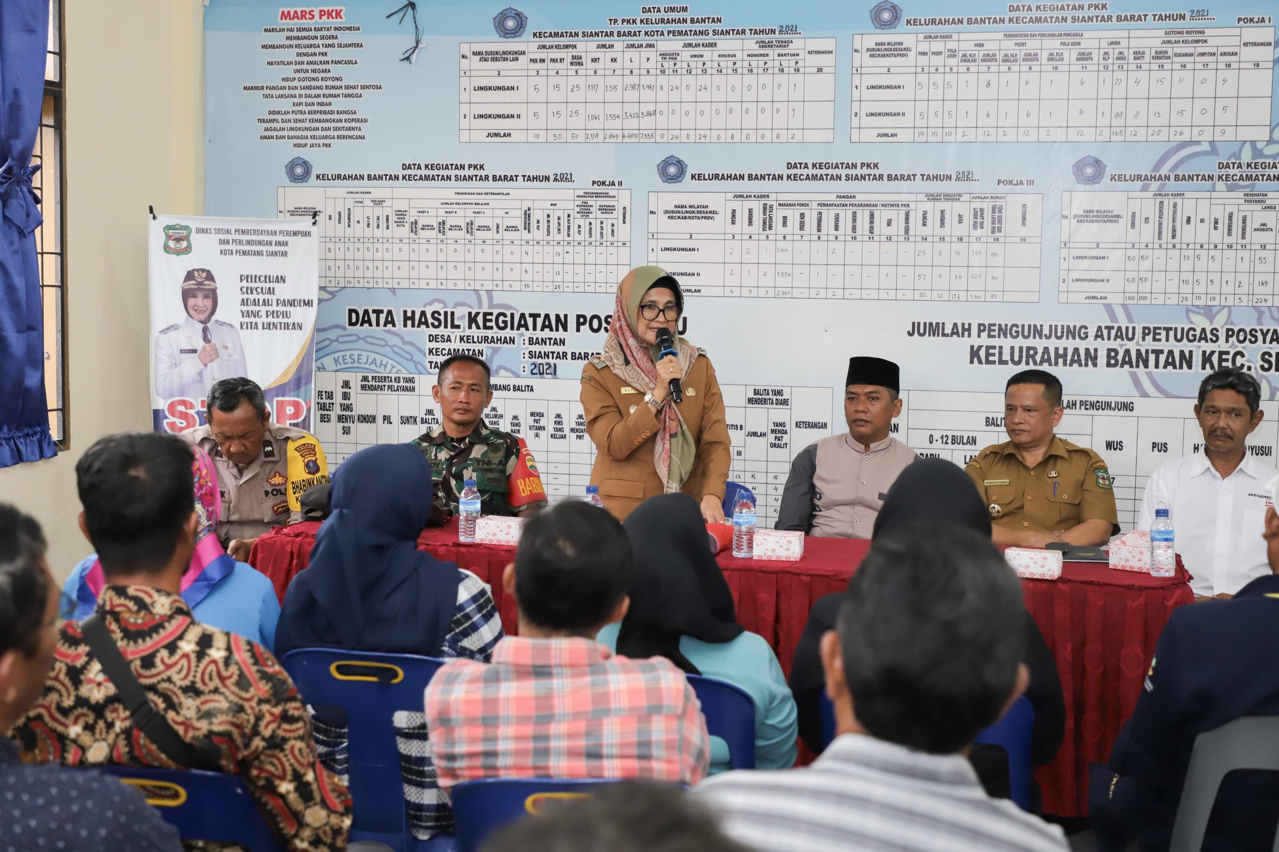 Wali Kota bersama Camat Siantar Barat Hadir di Musyawarah Kelurahan Bantan