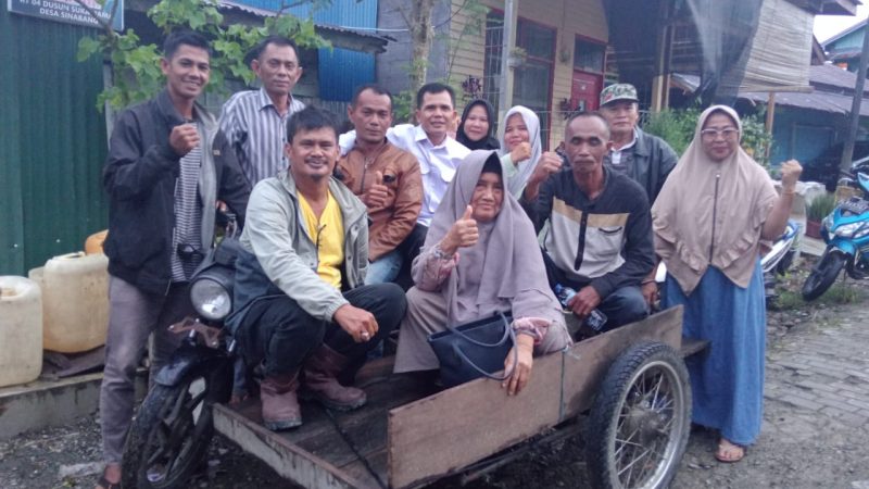 Dr. Amin haris,M.Pd Pilih Blusukan Menyapa Warga Simeulue Timur