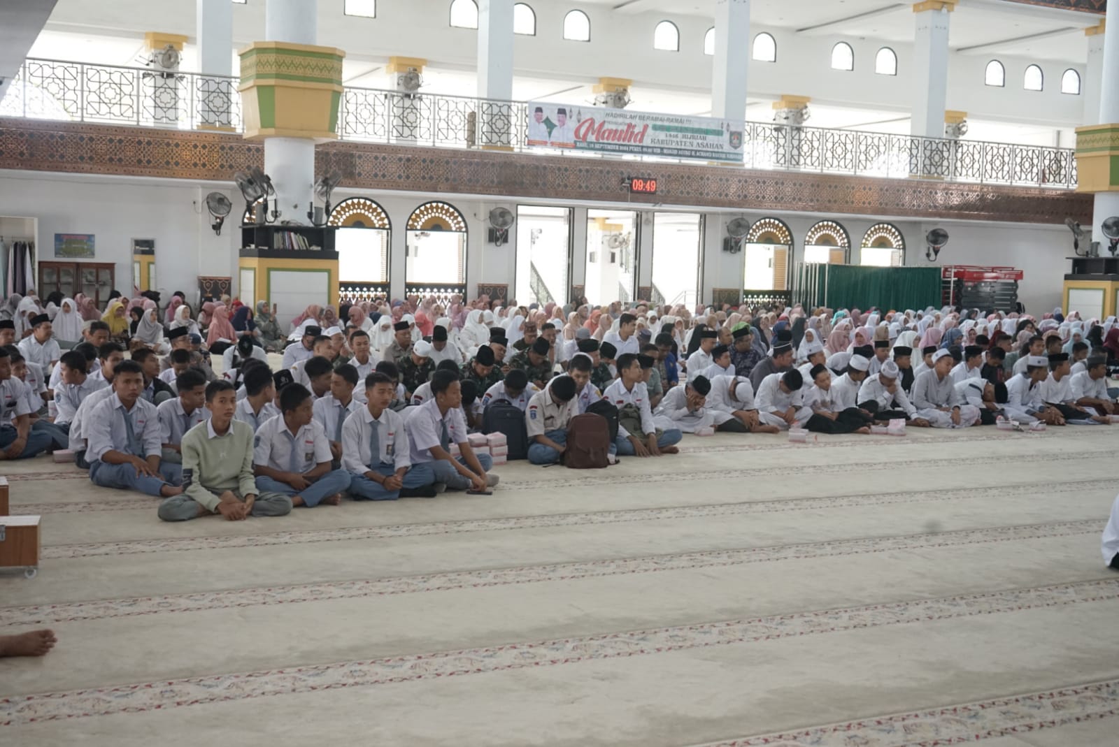 Pemerintah Kabupaten Asahan Menggelar Peringatan Maulid Nabi Muhammad SAW 1446 H