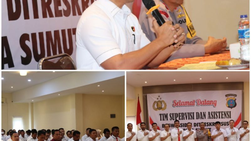 Polres Pematangsiantar Sambut Hangat Kunjungan Kerja Tim Supervisi Dit Reskrimsus Polda Sumut