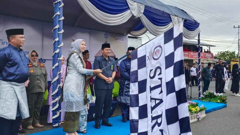 Sore Ini Tinjau Bazar, Bupati Inhu Lepas Pawai Ta’aruf MTQ ke LIII Tahun 2024  Tingkat Kabupaten