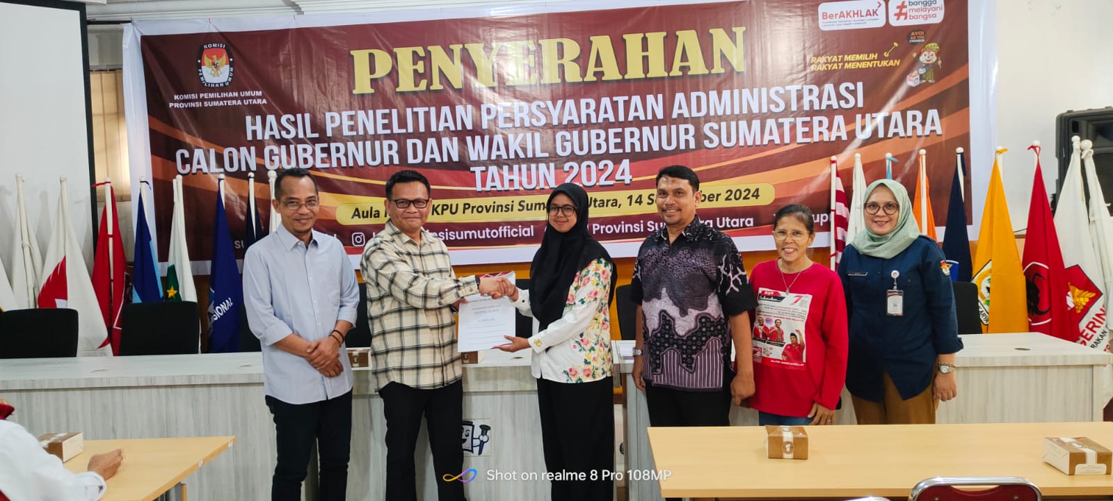 KPU Sumut Menggelar Rakor SILOG Pemilu 2024