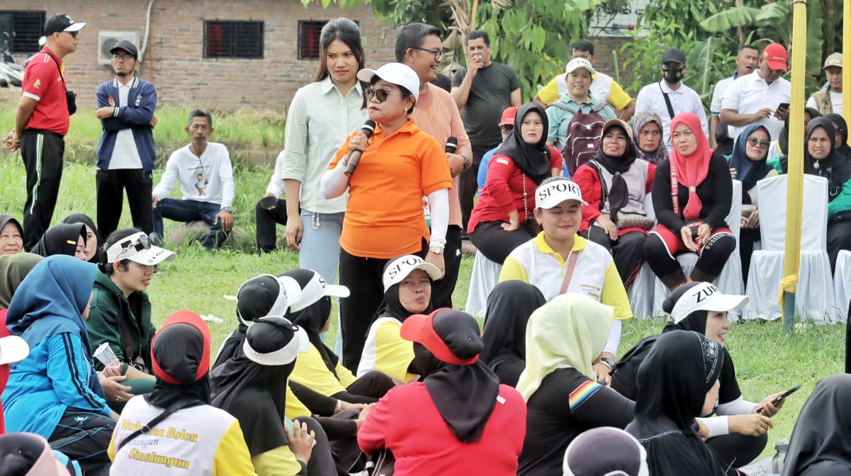 Dalam Rangka Pengembangan Olahraga Rekreasi, Pemkab Simalungun Laksanakan Giat Senam Sehat