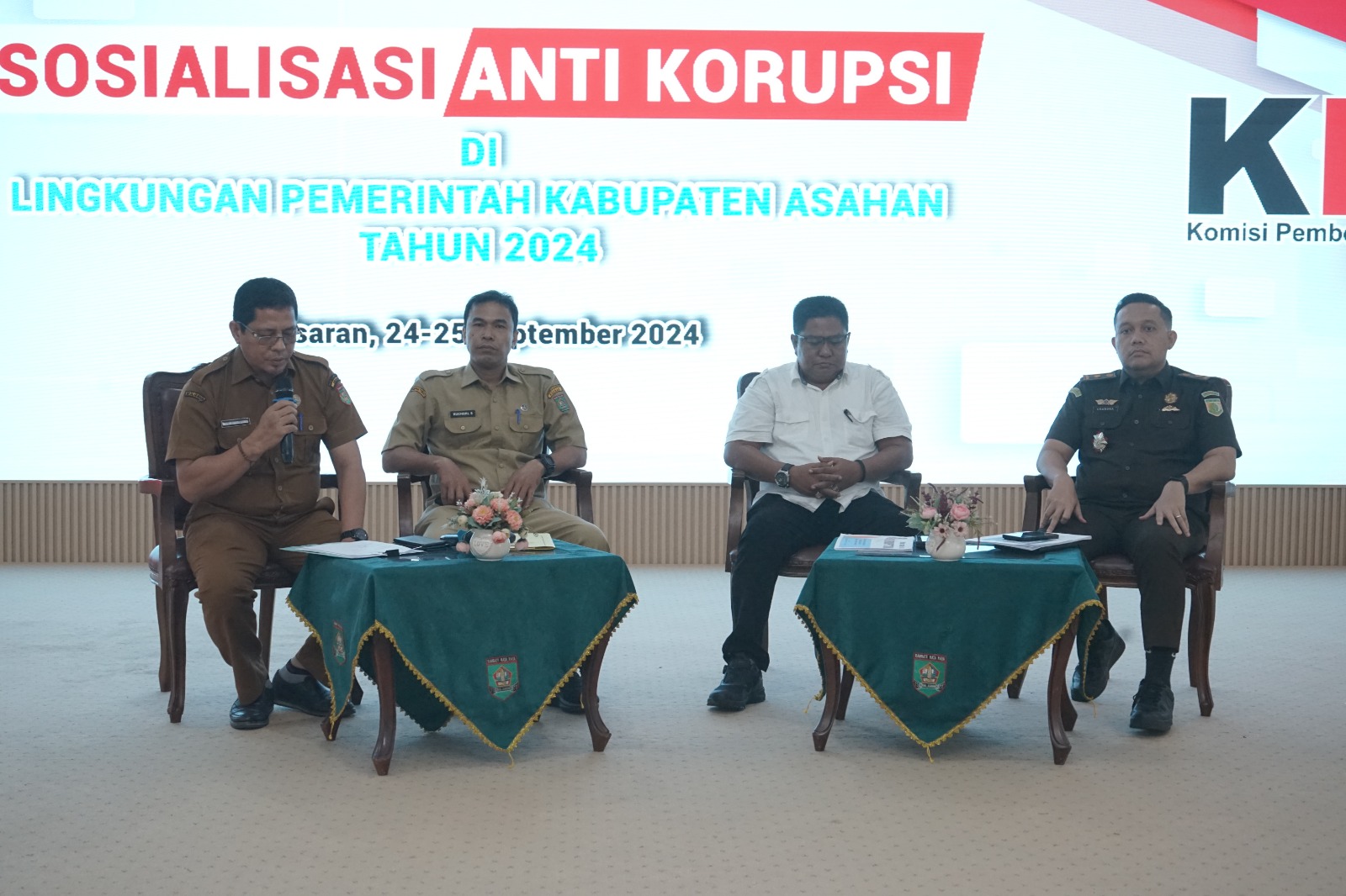 Pemerintah Kabupaten Asahan Gelar Sosialisasi Anti Korupsi di Lingkungan Pemerintah Kabupaten Asahan