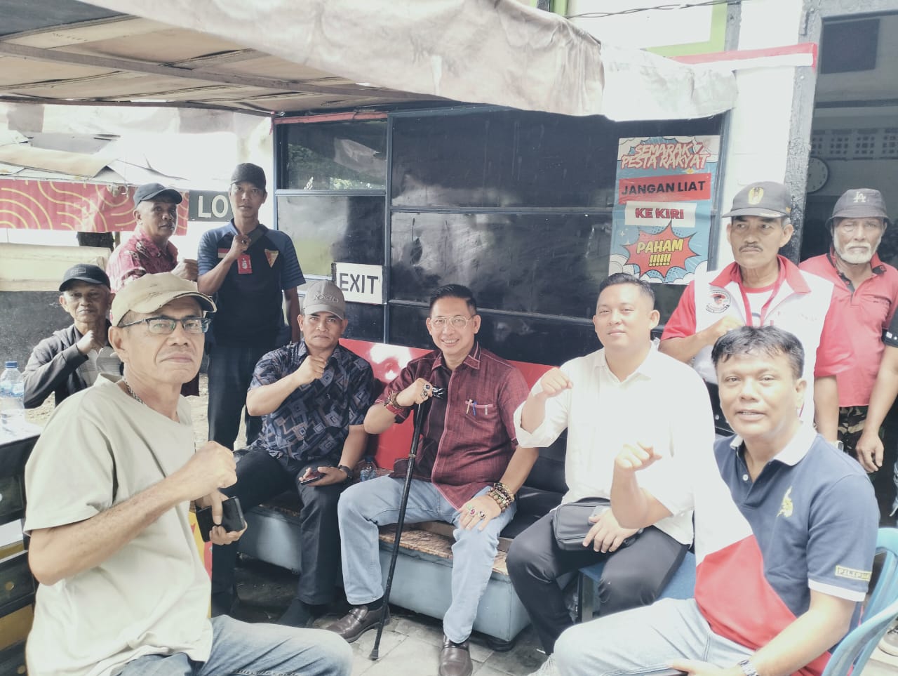 Posko Wong Berani, sepakat Menangkan Edy -Hasan dan Prof. Ridha – Abdul Rani