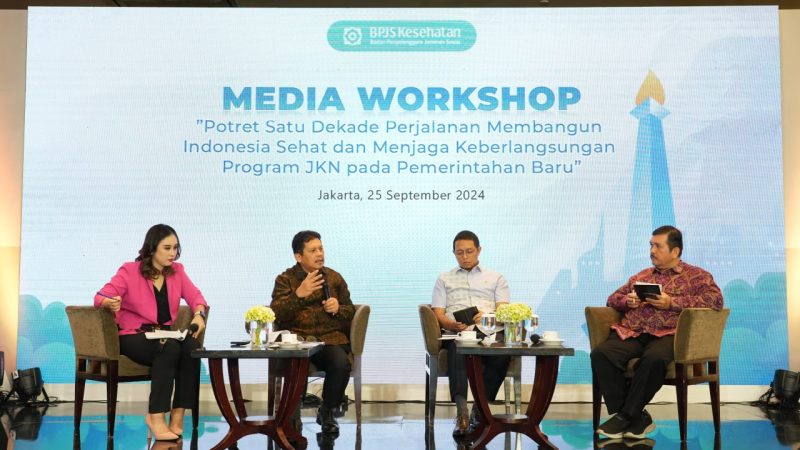 Media Workshop BPJS Kesehatan, Potret Satu Dekade Program JKN dan Tantangan Pemerintahan Baru