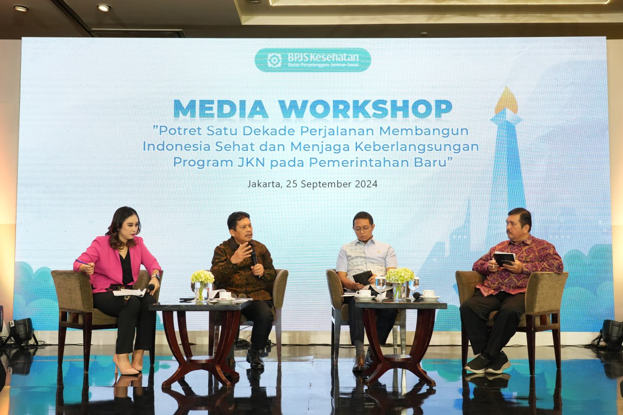 Media Workshop BPJS Kesehatan, Potret Satu Dekade Program JKN dan Tantangan Pemerintahan Baru