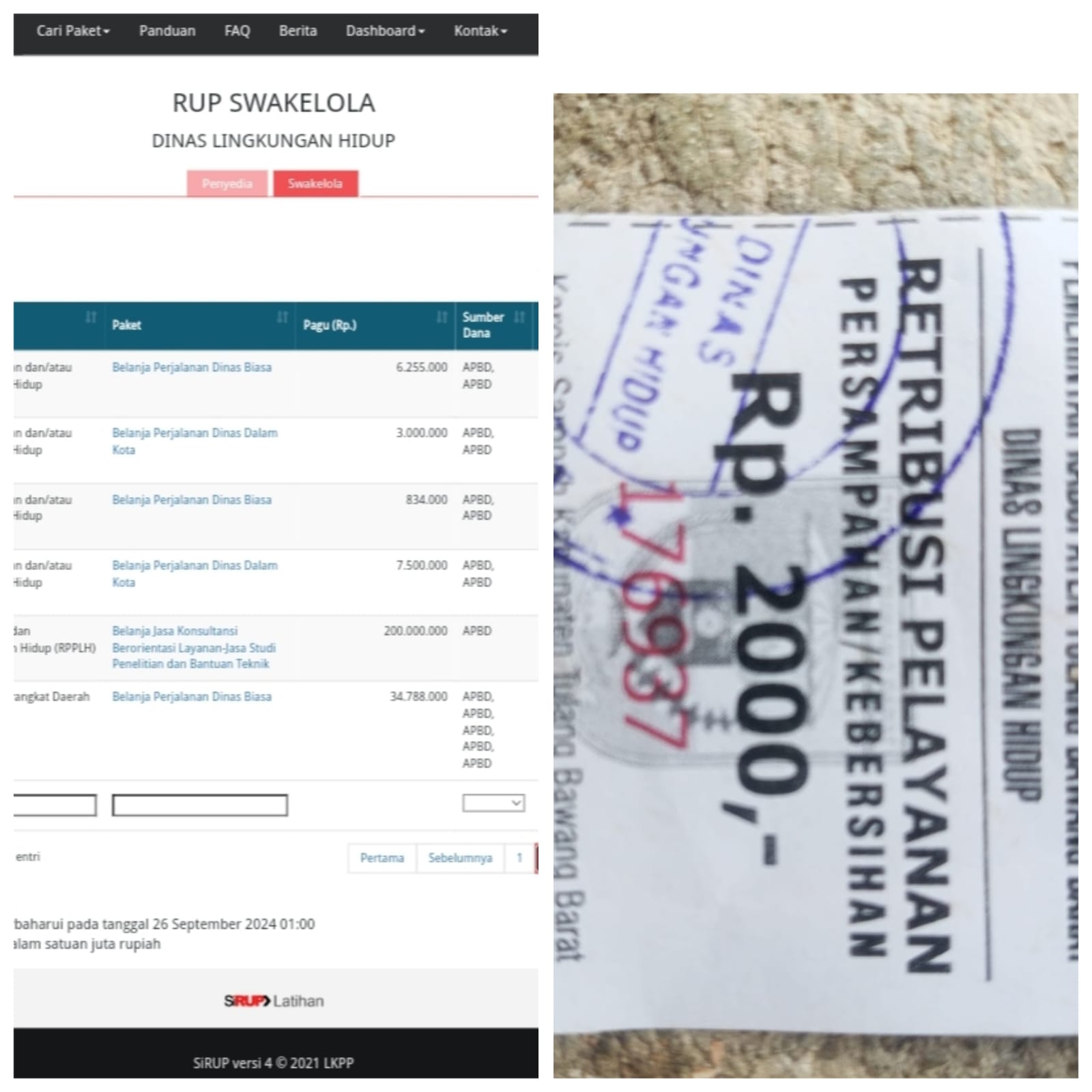 Skandal Belanja Barang dan Jasa DLHD Diduga Libatkan Bupati Tubaba