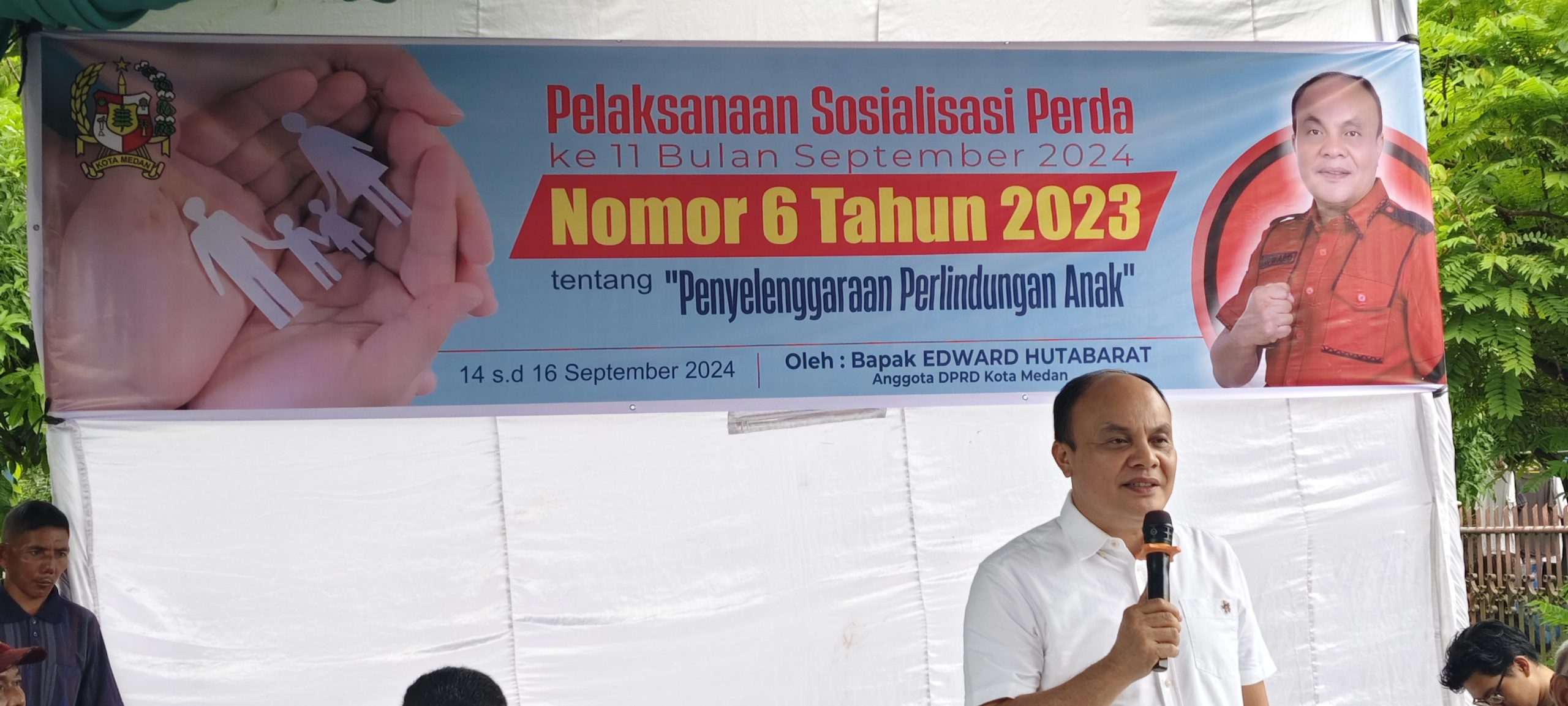 Edward Hutabarat: Didiklah Anak Agar Beretika dan ber-Akhlak Mulia 