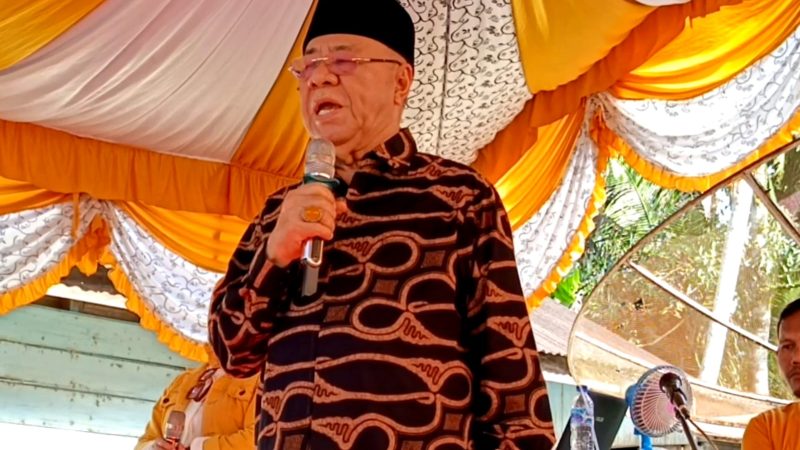 Drs. H. Darmili Mantan Bupati Simeulue 2 Periode: Saya Tidak Percaya Lagi Dengan Mereka Yang Suka Mengumbar Janji Manis Melanjutkan Saja Mereka Tidak Mampu