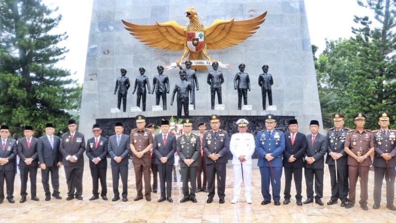 Plt Bupati Simalungun Hadiri Upacara Peringatkan Hari Kesaktian Pancasila di Tugu Sujono