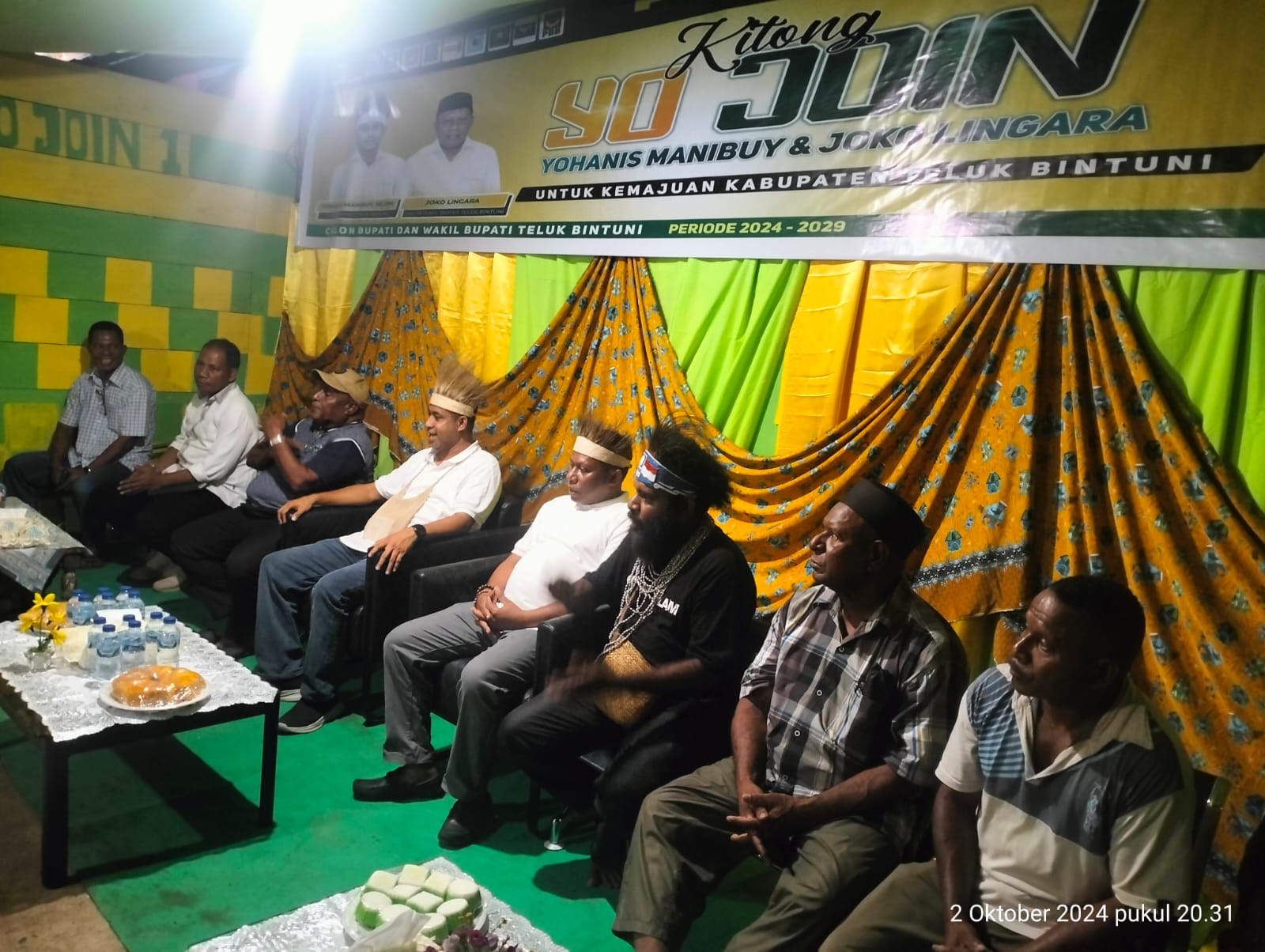 Dukungan Menguat, Yohanis Manibuy Resmikan Posko “Manu Reto YO JOIN” untuk Pilkada Teluk Bintuni 2024