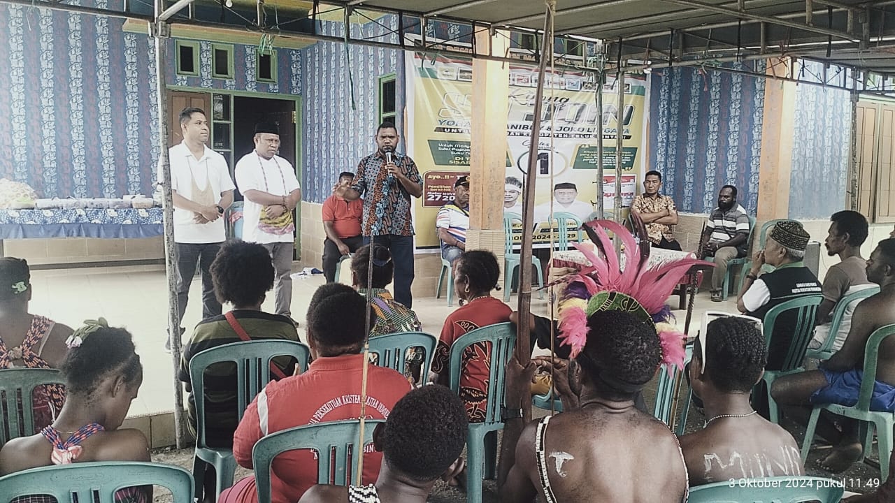 Silaturahmi dan Peresmian Tim Pemenangan “Moskona Timur Bersatu” Dukung YO JOIN dalam Pilkada Teluk Bintuni
