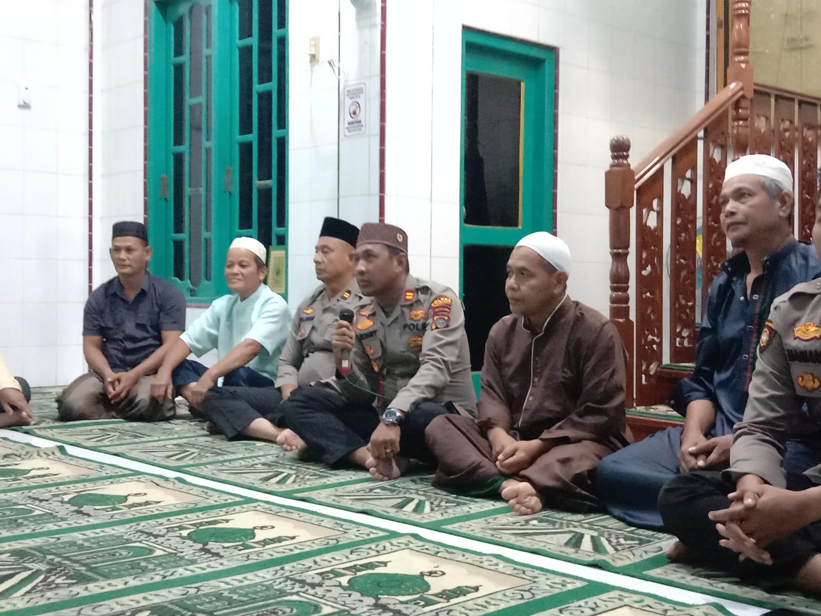Polres Tanjung Balai Sampaikan Dakwah Kamtibmas Giat Gassuling Damas