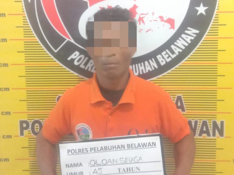 Polres Pelabuhan Belawan Tangkap Pengedar Sabu di Kelurahan Terjun