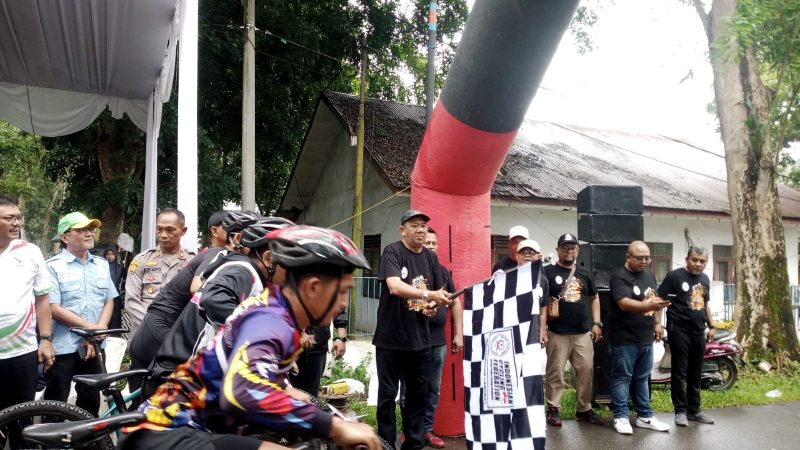 H.Syah Afandin SH Hadiri Kejurkab MTB Xe CROSS COUNTRY tahun 2024