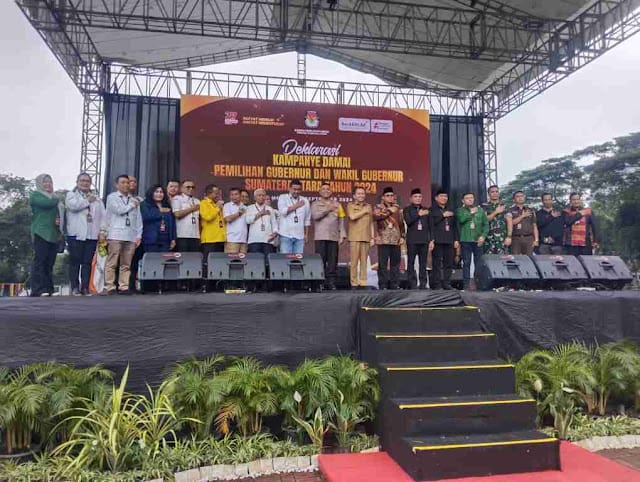 KPU Provinsi Sumut Serukan Deklarasi Kampanye Damai untuk Pilkada 2024