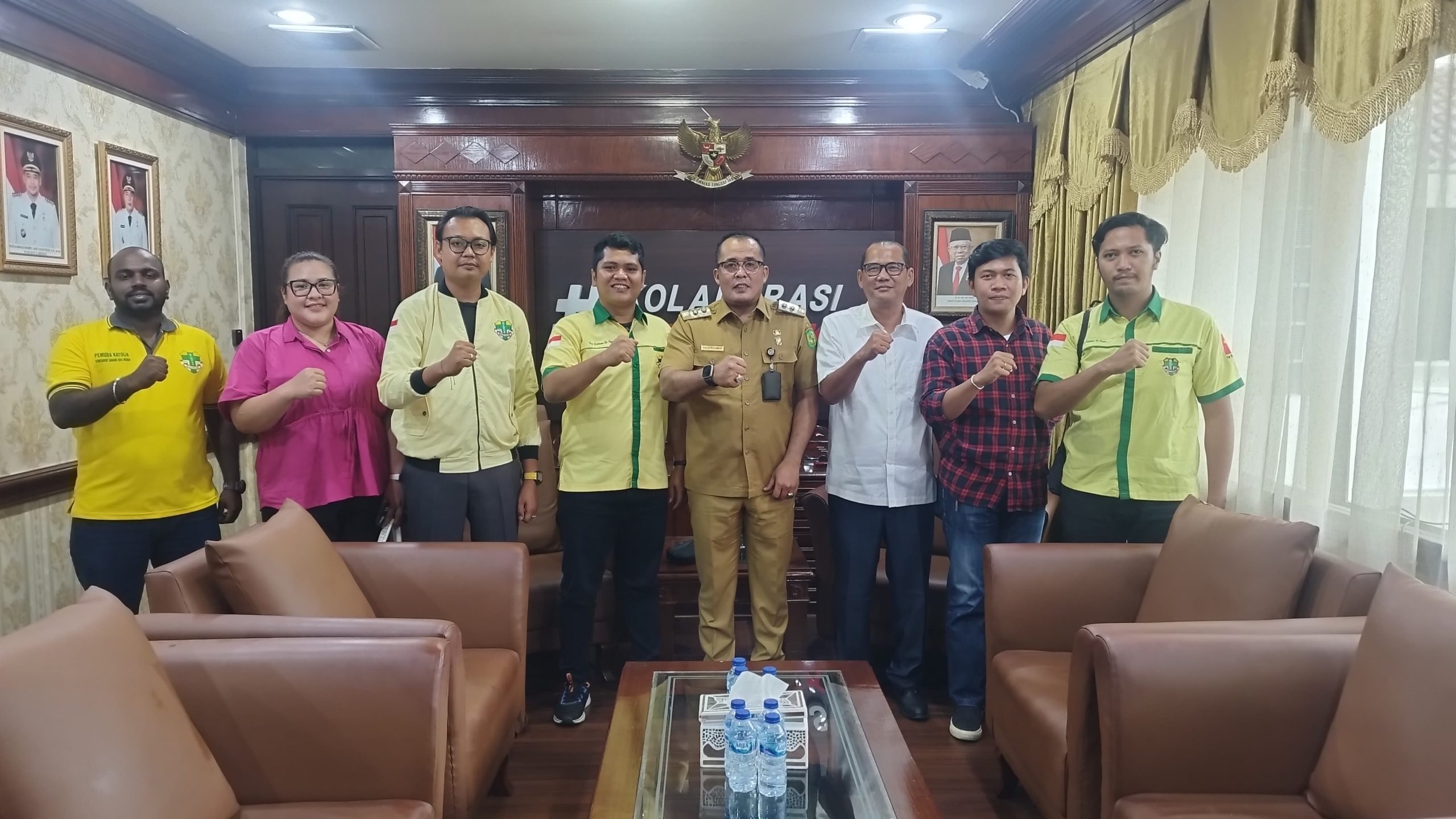 Antonius Tumanggor Apresiasi Pelantikan Pemuda Katolik Komcab Kota Medan Periode 2024-2027