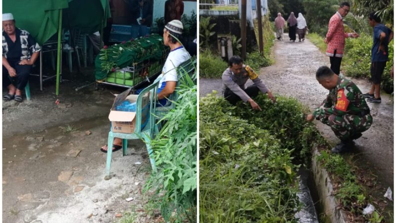 Polsek Sianțar Martoba Cek TKP atas Penemuan Mayat di Jalan Kenanga II Ujung Kota Pematangsiantar