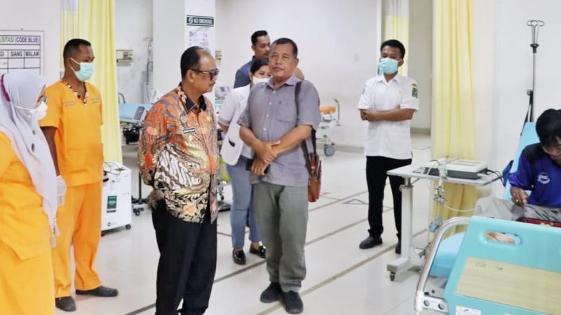 Kunker ke RSUD Perdagangan, Plt Bupati Simalungun Pastikan Pelayanan Kesehatan Optimal dan Tetap Berjalan
