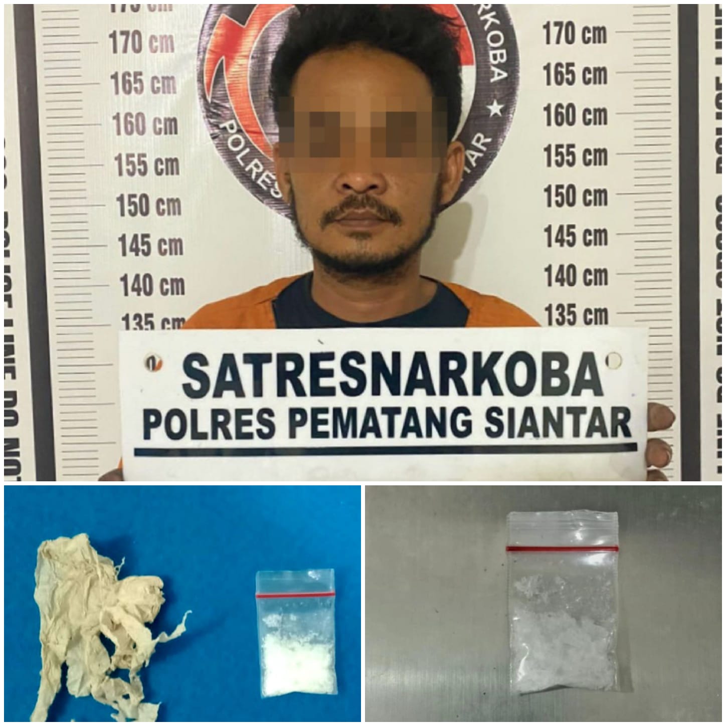 Pria Pemilik Sabu 1,41 Gram Ditangkap Polisi Saat Turun dari Sepedamotornya