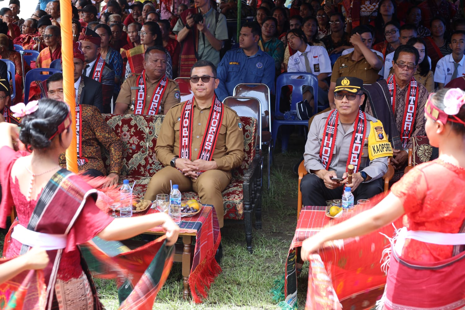 Peluncuran Huta Pengawasan Partisipatif, Pjs Bupati Toba Ajak Masyarakat Wujudkan Pilkada Damai dan Berkualitas