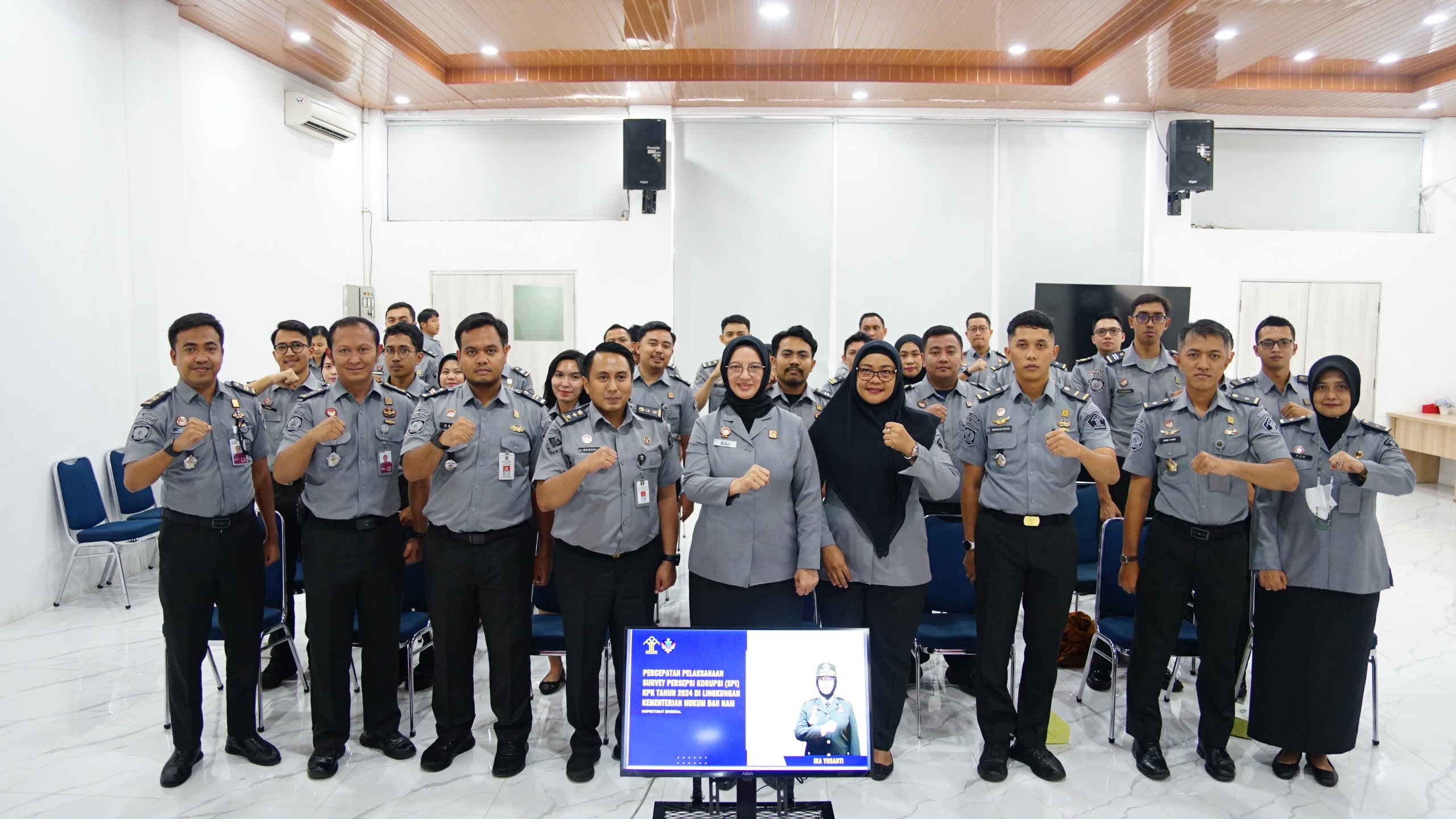 Penguatan Tugas dan Fungsi Satuan Kerja Kanwil Kemenkumham DKI Jakarta oleh Sekretaris Inspektorat Jenderal Kemenkumham RI