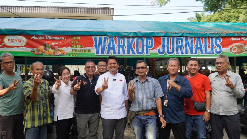 Calon Walikota Medan Ridha Dharmajaya Siap Bersinergi dengan Wartawan Bangun Kota