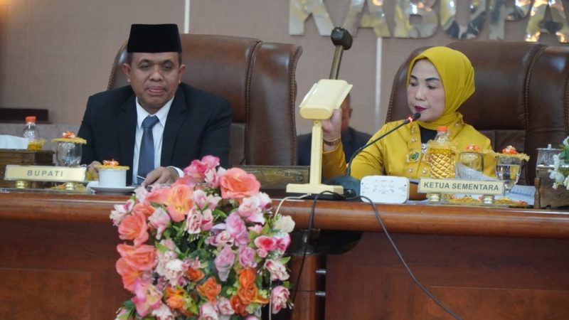 Pj Bupati Langkat tekankan Sinergitas DPRD dan Kepala Daerah pada Pelantikan 50 Anggota DPRD Langkat Periode 2024-2029