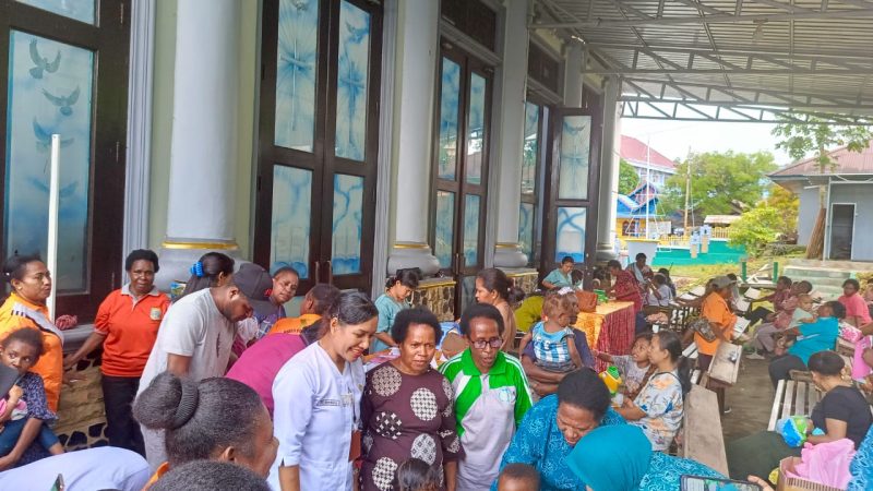 Tatap Muka PKK Tingkat Kabupaten Maybrat Bersama PKK Tingkat Distrik Ayamaru dan Mare, Ada Kegiatan yang dilakukan