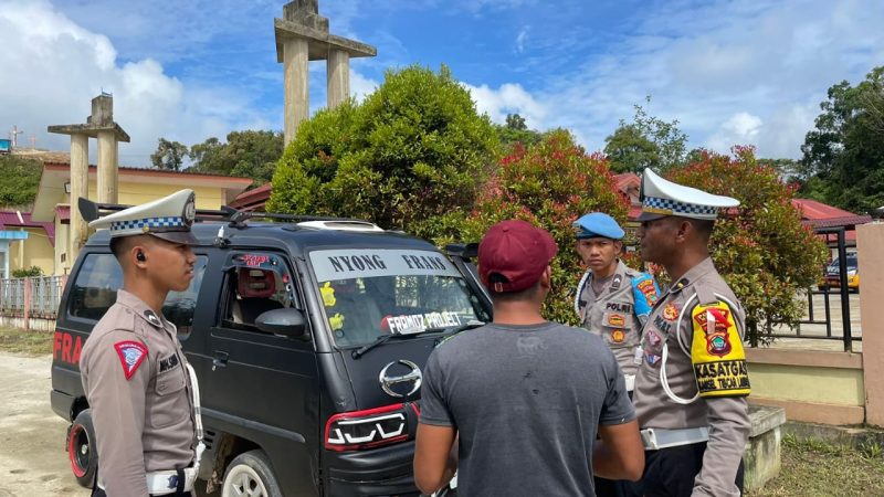 Polres Maybrat Gelar Operasi Zebra 2024: Tingkatkan Keselamatan Berkendara