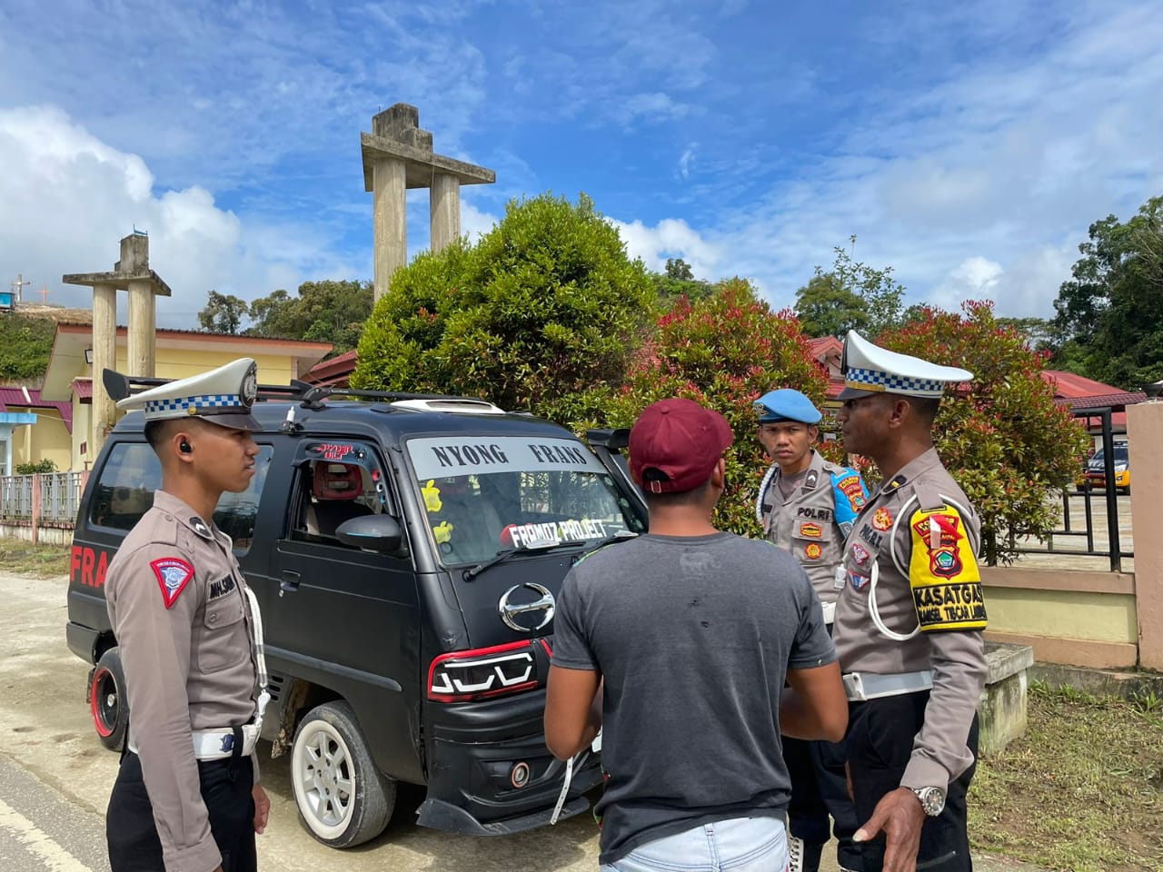 Polres Maybrat Gelar Operasi Zebra 2024: Tingkatkan Keselamatan Berkendara