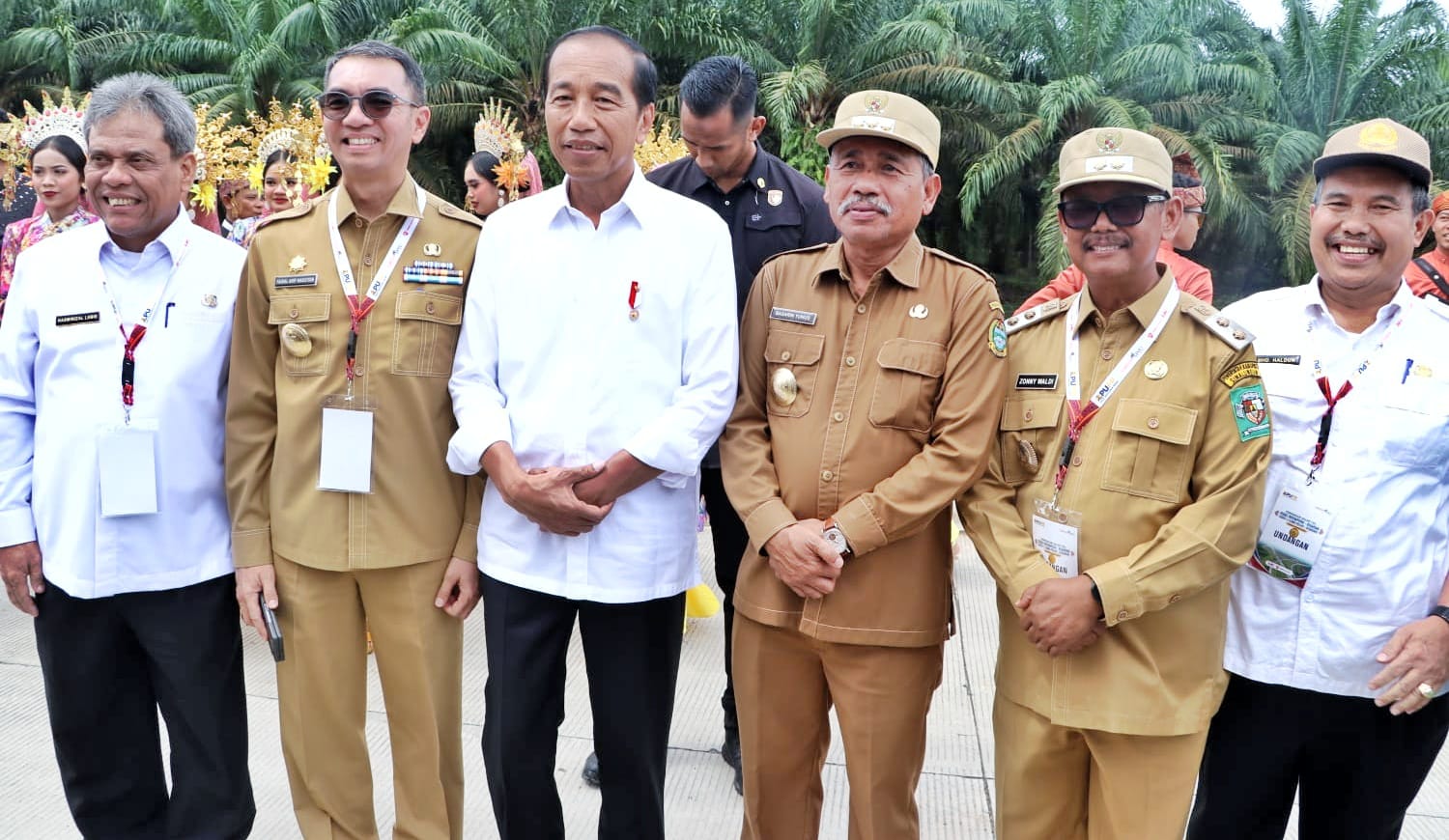 Plt Bupati Simalungun Dampingi Presiden RI Resmikan Jalan Tol Trans Sumatera Ruas Indrapura-Kisaran