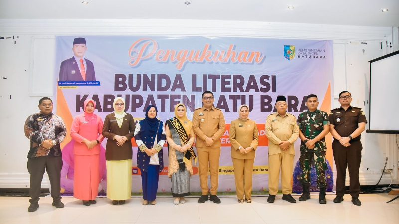 Pj. Bupati Heri Kukuhkan Bunda Literasi Batu Bara