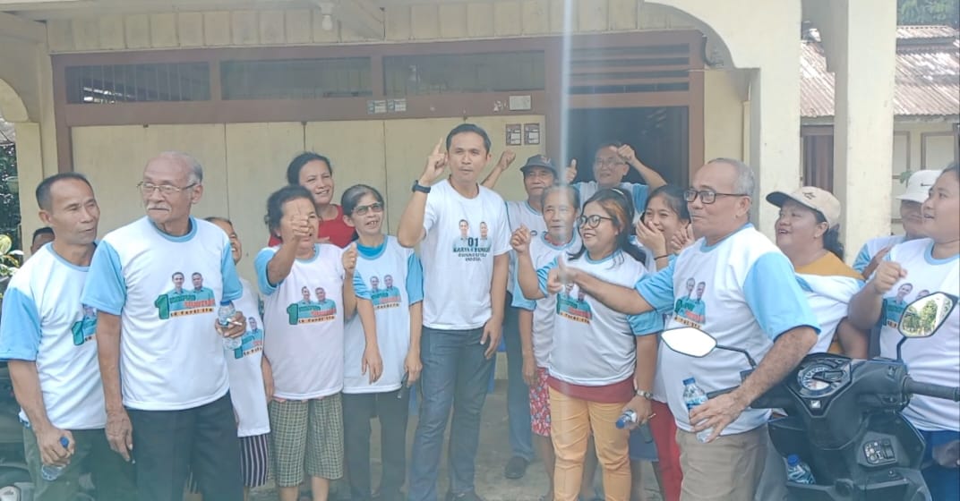 Karya-Yunius Sambangi Ratusan Rumah Warga Di Gunungsitoli Selatan