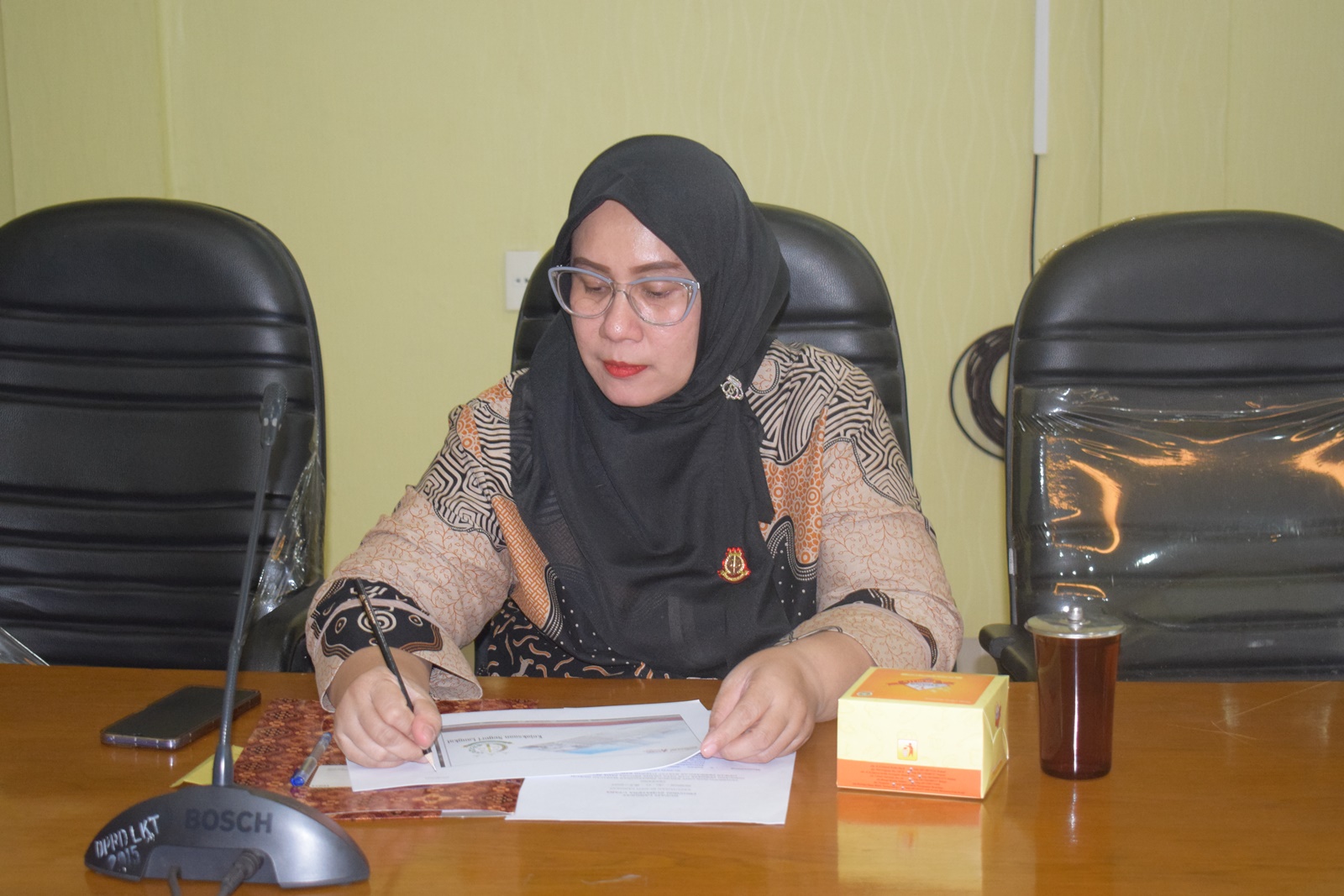 Sekretariat DPRD Langkat Undang Kejari Untuk Sosialisasi Tentang Hukum