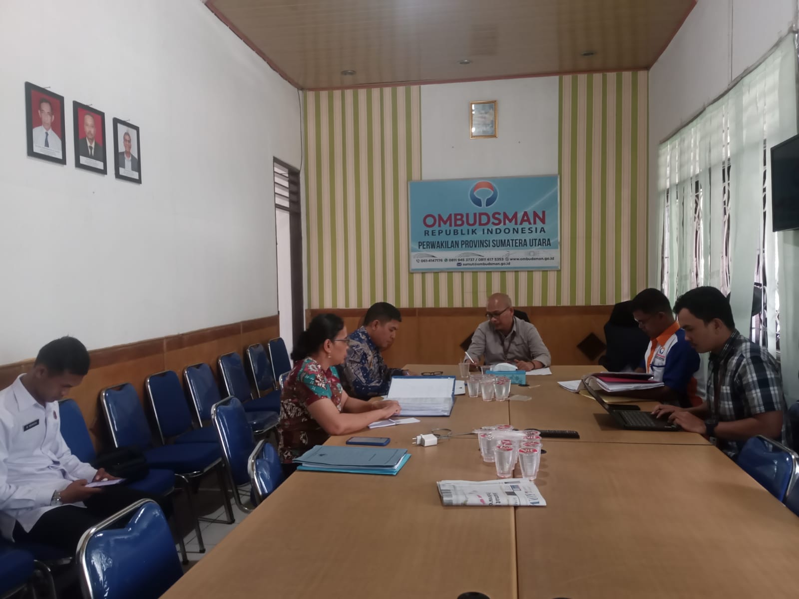 Soal Pembebastugasan Sekda Taput, Pj Bupati Dimposma Sihombing Akhirnya Hadiri Pemeriksaan Ombudsman