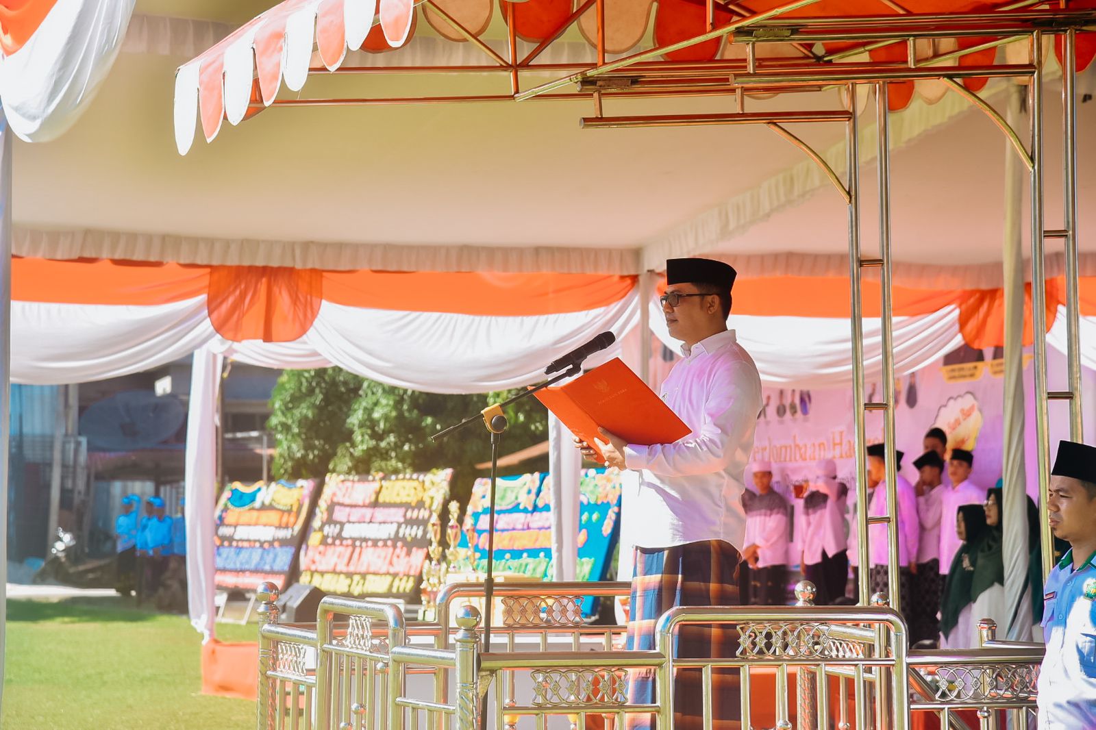 Pj. Bupati Batu Bara Heri Wahyudi Pimpin Upacara Hari Santri Nasional