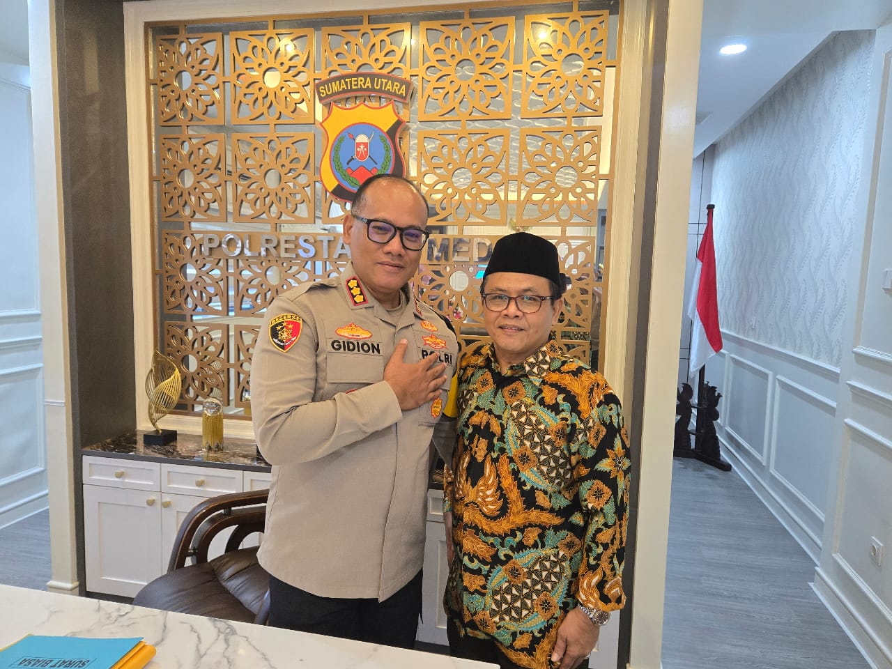 Merajut Kasih, Menjalin Silaturrahim bersama Kombes Gidion Arif Setyawan Kapolrestabes Medan