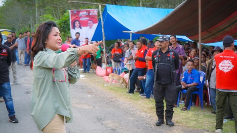 Masyarakat Pangaribuan dan Garoga Titipkan Masa Depan Generasi Taput ke Pasangan Satika-Sarlandy