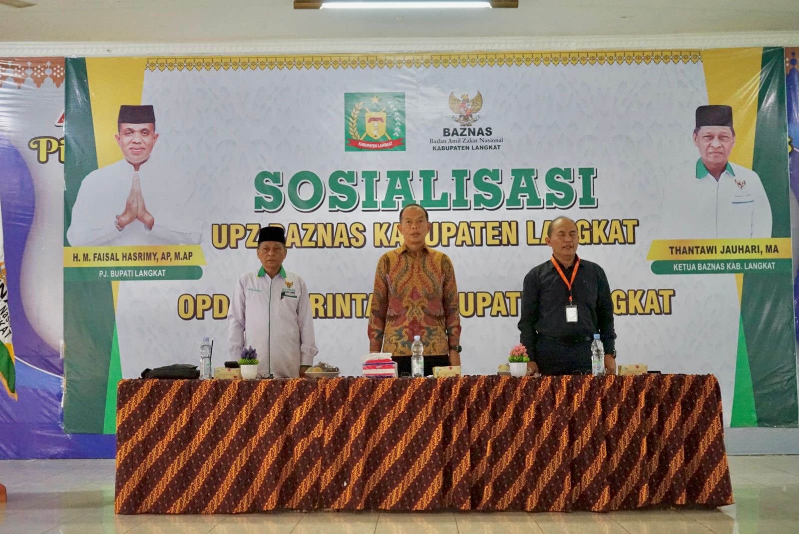 Pj Bupati Langkat Melalui Sekda Amril Dorong Optimalisasi Zakat Untuk Kesejahteraan Umat