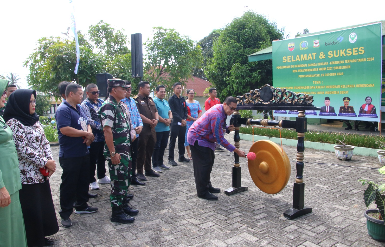 Pjs Wali Kota Drs Matheos Tan Hadiri Acara Pencanangan TMKK Tahun 2024 Kota Pematangsiantar – Kodim 0207/Simalungun