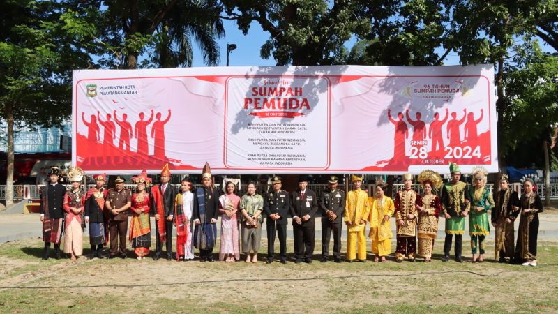 Kapolres Pematangsiantar Ikuti Upacara Peringatan Hari Sumpah Pemuda Ke-96