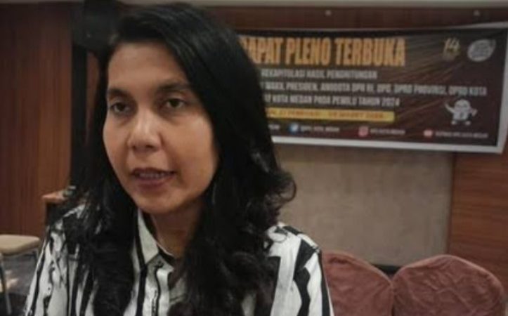 Ketua KPU Medan, Mutia Atiqah Umumkan Jadwal dan Lokasi Rapat Umum Terbuka 3 Pasang Calon Walikota dan Wakil Walikota Medan
