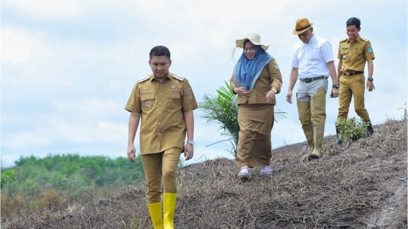 Paslon Petahana Panca-Ardani Sosialisasikan Program Intensifikasi dan Ekstentifikasi Pertanian Padi